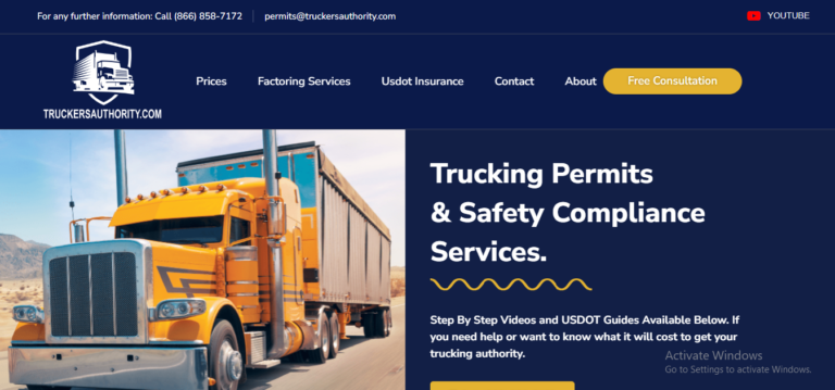 Transport website