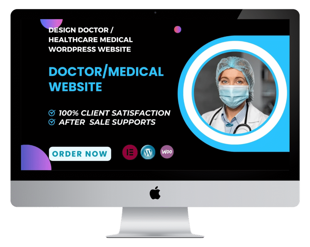 healthcare website design